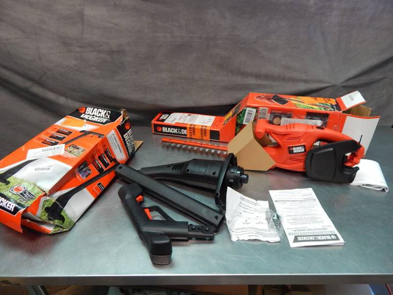 lot 1460 image: Lot of Black and Decker Lawn Equipment