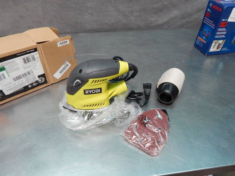 lot 1490 image: Ryobi Corner Cat Finish Sander