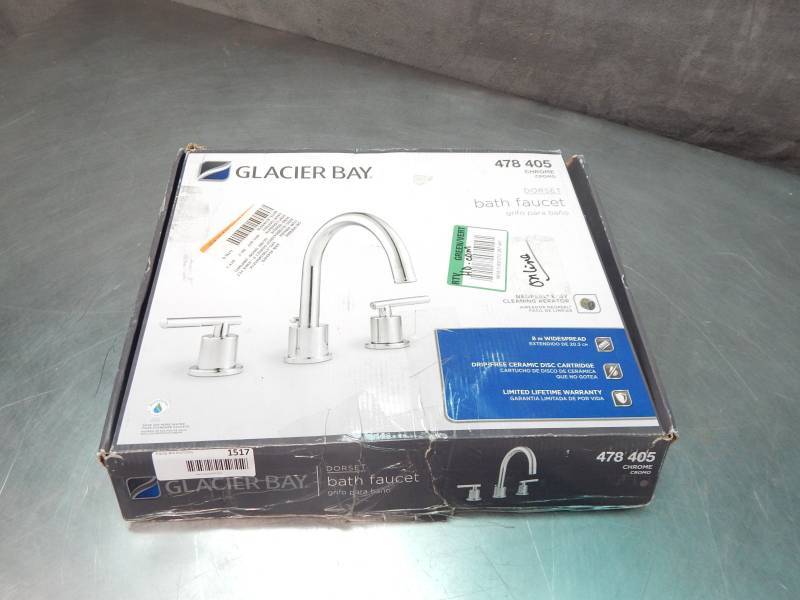 lot 1517 image: Glacier Bay Dorset Bath Faucet