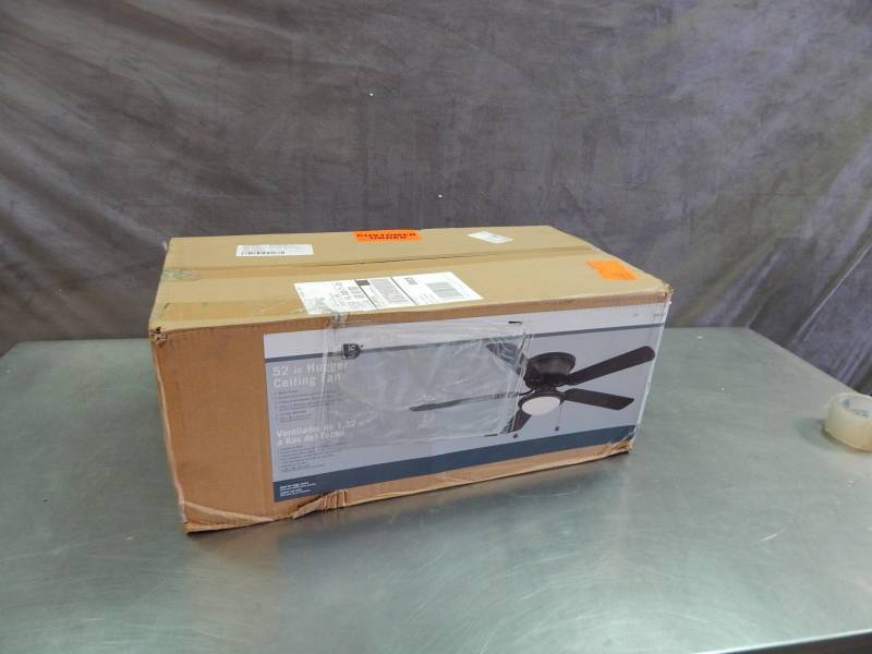 lot 1588 image: 52 Hugger Ceiling Fan Factory Sealed