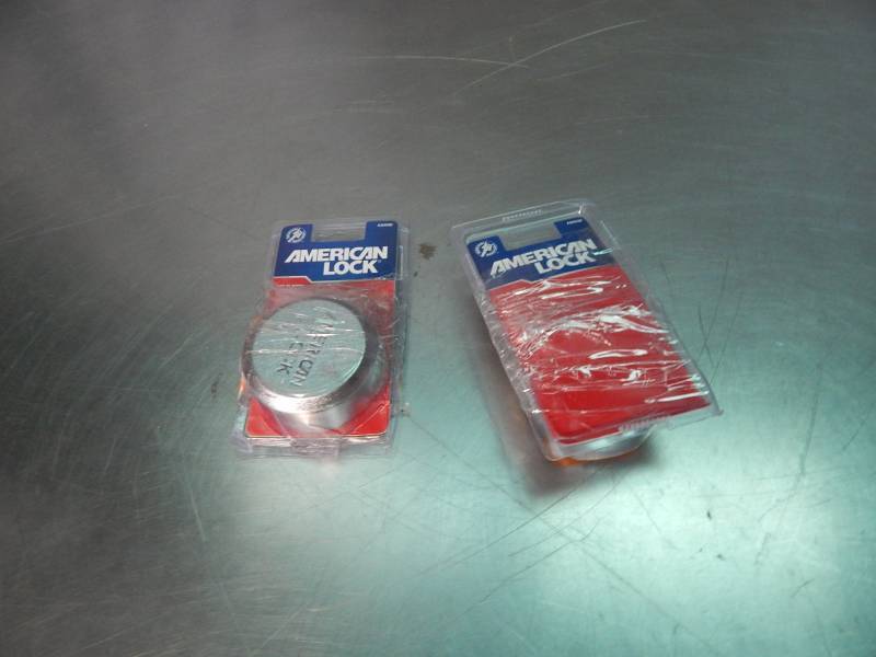lot 1717 image: Lot of 2 American Lock Solid Body Locks