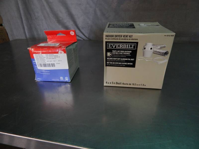 lot 1742 image: Everbuilt Indoor Dryer Vent Kit and Dryer Tube