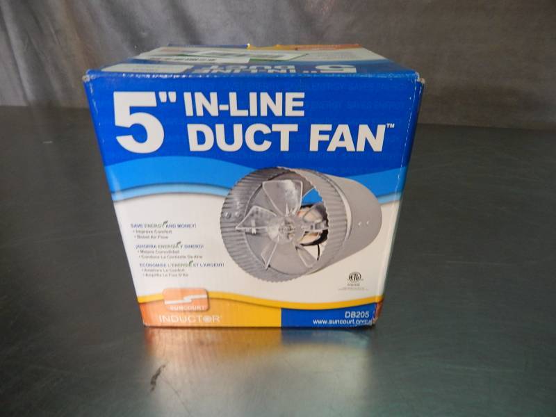 lot 1743 image: Inductor 5 In line Duct Fan