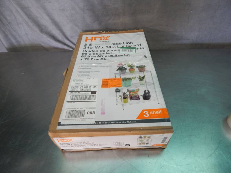 lot 1750 image: HDX Storage Rack