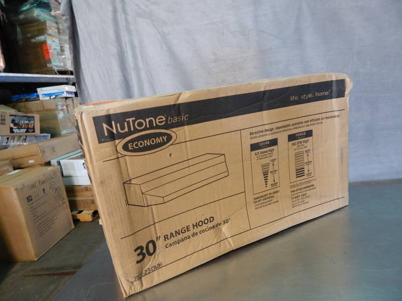 lot 1756 image: Nutone 30 Range Hood