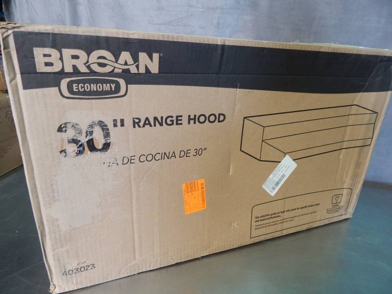 lot 1759 image: Broan 30 Range Hood