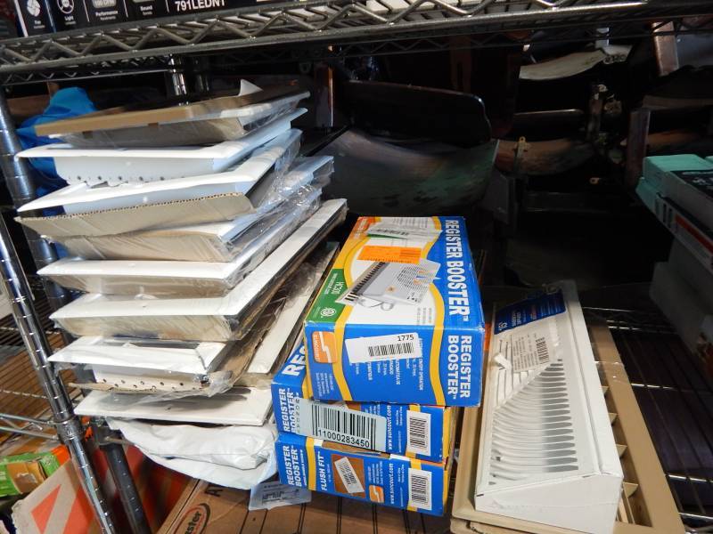 lot 1775 image: Large Lot of Register Vents