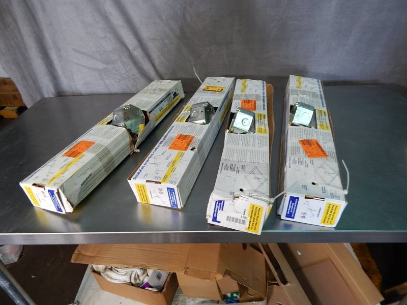 lot 1781 image: Lot of Suspended Ceiling fan Fixture Kits