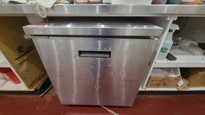 lot 4672 image: Randell One Door Undercounter Refrigerator Model 9404-7M