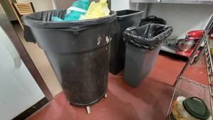 lot 4710 image: (3) Trash Cans