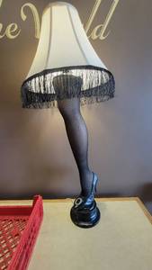 lot 4759 image: 41in A Christmas Story Flapper Leg Lamp&nbsp