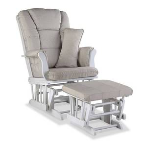 lot 1000 image: Storkcraft Swirl Tuscany Glider &amp Ottoman