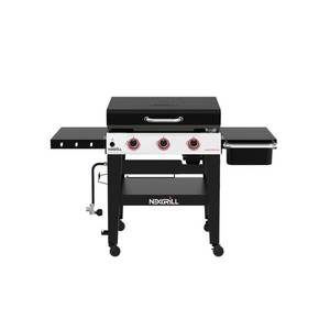 lot 1010 image: Nexgrill Daytona 3-Burner Propane Gas Griddle