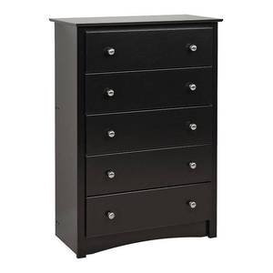 lot 1029 image: Prepac Sonoma 5-Drawer Chest