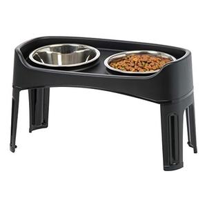 lot 1111 image: IRIS Large Plastic Elevated Feeder