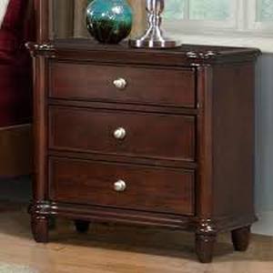lot 1001 image: Picket House Furnishings Gavin 3-Drawer Nightstand