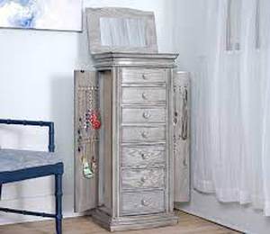 lot 1028 image: Hives &amp Honey Landry Jewelry Armoire