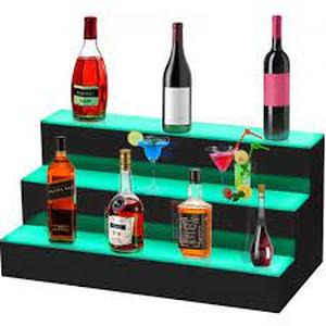 lot 1042 image: VEVOR LED Liquor Bottle Display Shelf