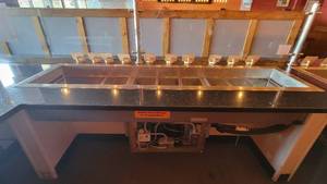 lot 6412 image: Duke Drop-In Refrigerated Cold Food Pan Model ADI-3MSL-N7 M
