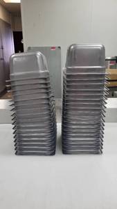 lot 27158 image: (36) Stainless Steel Steam Table Pans