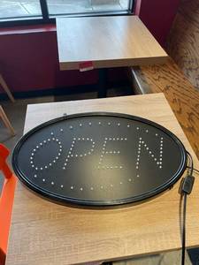 lot 555556 image: LED Open Sign