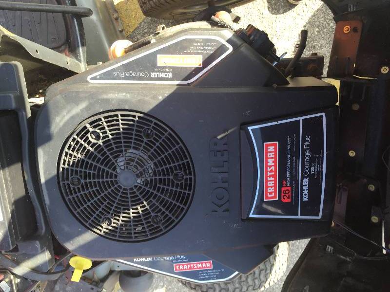 Craftsman Gt 5000 Kohler Pro 25 V Twin Manual