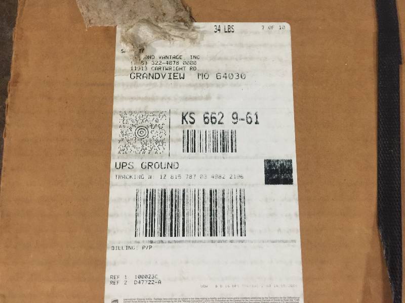 lot 1254 image: VANTAGE DIAMOND SAW BLADE - 16 x .140 x 1  1614EWCX2  LIST PRICE $995.10
