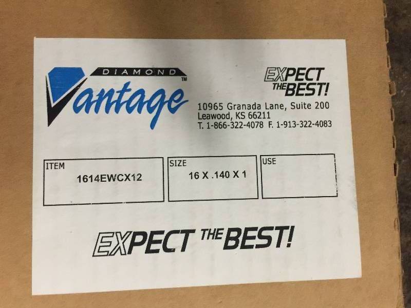 lot 1251 image: VANTAGE DIAMOND SAW BLADE - 16 x .140 x 1  1614EWCX2  LIST PRICE $995.10