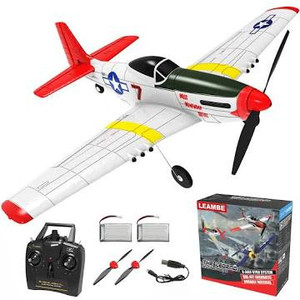 lot 2504 image: LEAMBE Remote Control Aircraft Plane, RC Plane with 3 Modes That Easy to Control, One-Key U-Turn Easy Control for Adults &Kids, LEAMBE