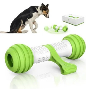 lot 2509 image: PETGEEK Interactive Dog Toys, Automatic Toys for Dogs to Keep Them Busy, Electronic Dog Bones with Safe & Durable Material, Equipped with Rechargeable USB