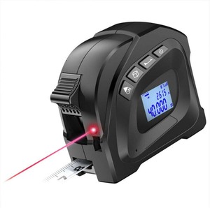 lot 2554 image: Aproti 2in1 40M 5M Laser Tape Measure Digital Single Distance Meter Range Finder Tool