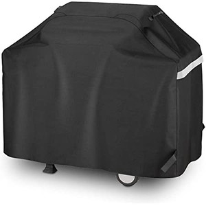 lot 2574 image: Grisun Heavy Duty Waterproof Gas Grill Cover, BBQ Cover 55 Inch for 3-4 Burner Grill, Fade and UV Resisitant Material, Fits for Weber, Charbroil, Nexgrill, Brinkmann Grills and More
