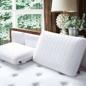 lot 2600 image: BedStory Memory Foam Pillow King Size, Medium Firm Gel Foam Pillows for Sleeping, Orthopedic Bed Pillows for Neck Pain - Stomach Back or Side Sleepers, Ventilated Design