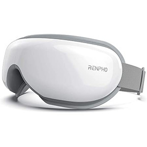lot 2618 image: RENPHO Eye Massager with Heat, Bluetooth Music Rechargeable Eye Heat Massager for Relax and Reduce Eye Strain Dark Circles Eye Bags Dry Eye Improve Sleep, Ideal Mothers Day Gifts