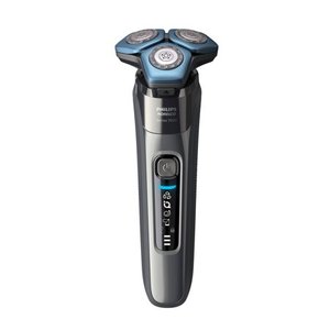 lot 2646 image: Philips Norelco Shaver 7100, Rechargeable Wet & Dry Electric Shaver with SenseIQ Technology and Pop-up Trimmer S778882 - Dark Chrome