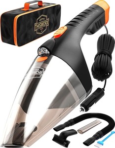 lot 2755 image: Portable Car Vacuum Cleaner High Power Handheld Vacuum Wled Light -110w 12v ...