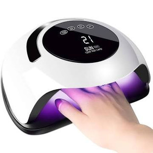 lot 2770 image: 120W Nail Lamp, UV LED Nail Lamp 36 Lights Gel Polish Nail Curing Nail Dryer Nail Light With 4 Timer Setting