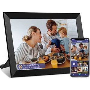 lot 2790 image: 10.1 inch WiFi Digital Photo Frame Work with Alexa Voice Control, Share Moments Instantly via App from Anywhere, Digital Picture Frame with 16GB Memory, 1280  800 HD IPS Touch Screen, Auto-Rotate