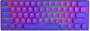 lot 2812 image: BOYI Wired 60% Mechanical Gaming Keyboard, Mini RGB Cherry MX Switch PBT Keycaps NKRO Programmable Type-C Keyboard for Gaming and Working (Queen Color,Cherry MX Blue Switch)