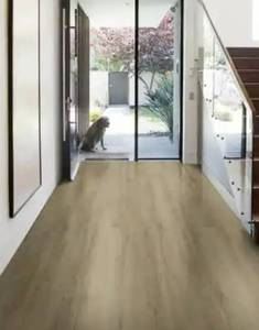 lot 6103 image: Pallet Of TrafficMaster Rigid Core Vinyl Plank Flooring French Oak 502.95 Square Ft Total- Retail$1,051.26