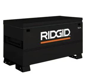 lot 6107 image: Ridgid 60 in. x 24 in. Universal Storage Chest- Retail $549.00