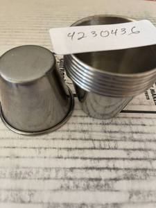 lot 4230436 image: 2 oz stainless steel portion cup-Ramakin 8 quantity