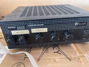 lot 4230451 image: Series 3000 music system amp and channel select