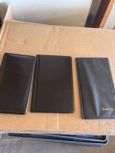 lot 4230456 image: Restaurant server check books