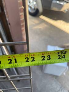 lot 4230482 image: Wire Shelves for pallet rack 6 foot by 22 inch per shelf