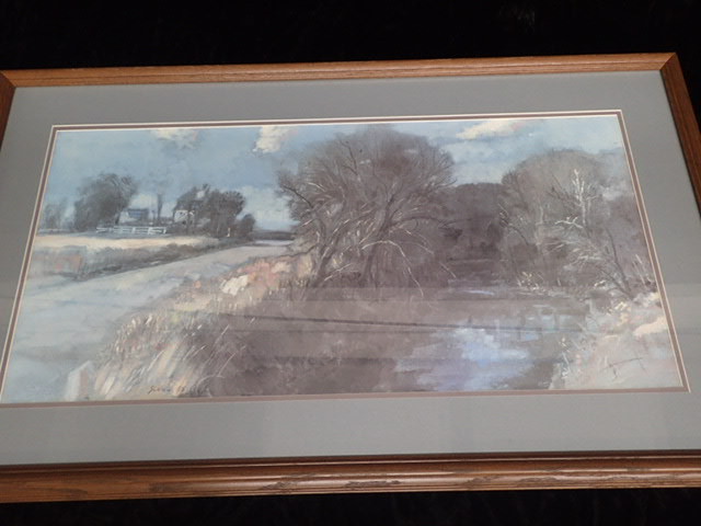 lot 1004 image: Nice Framed Art Print