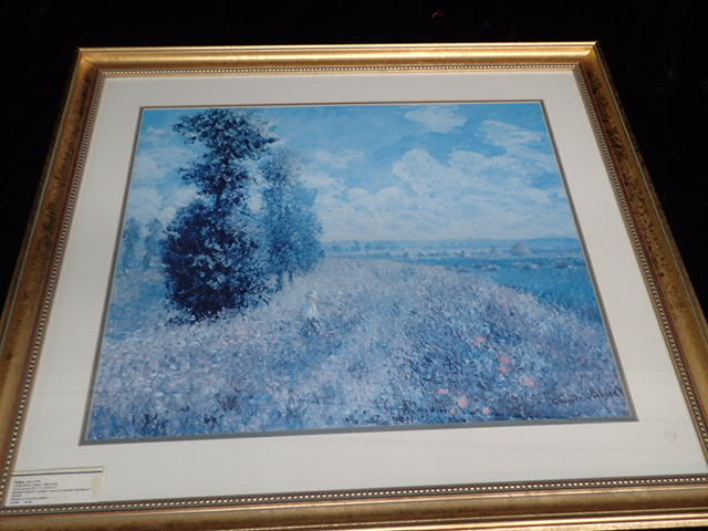 lot 1006 image: Claude Monet Poplars Framed Print