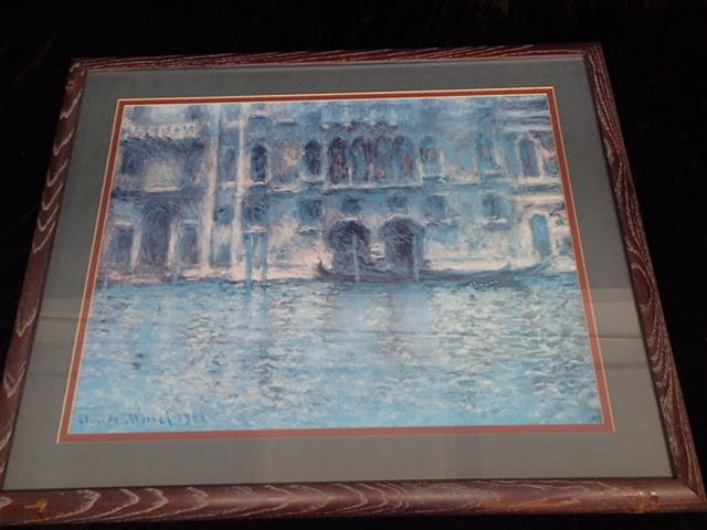 lot 1007 image: Claude Monet Framed Print
