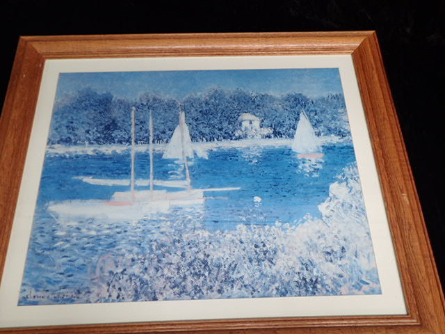 lot 1009 image: Claude Monet Framed Print