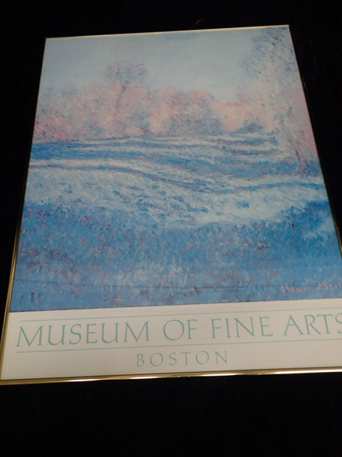 lot 1010 image: Claude Monet Meadow at Giverny Framed Print
